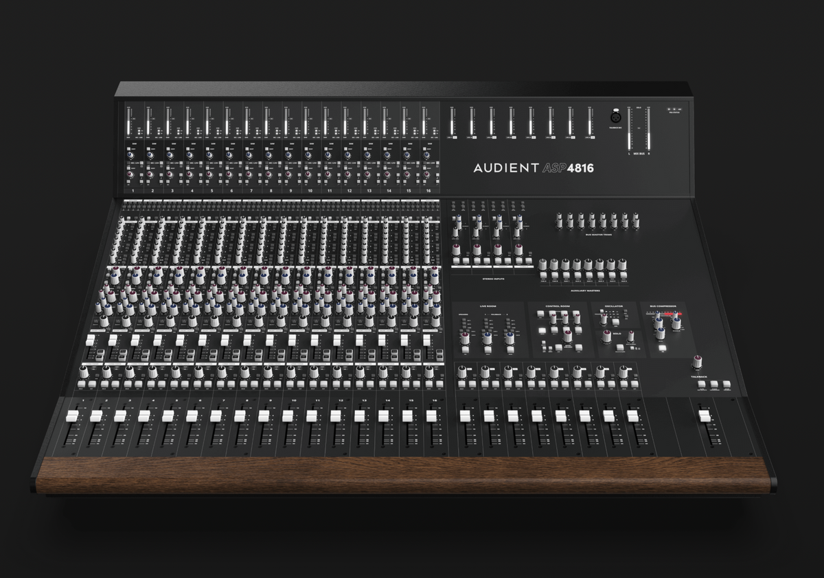 Audient ASP4816-SE Small Format Analog Mixing Console – Tidepool Audio