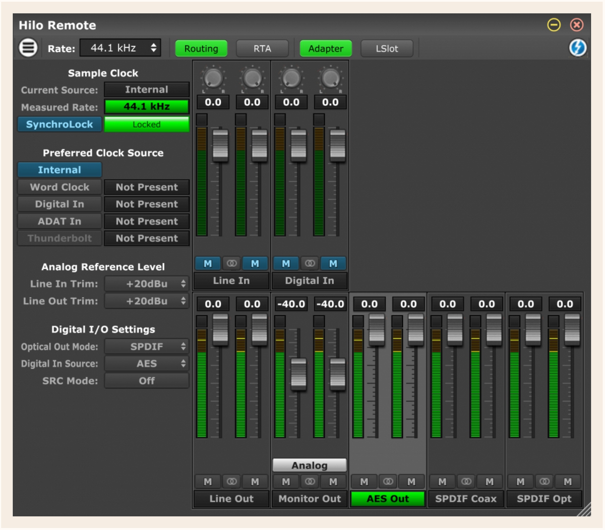 Lynx Studio Hilo 2 Audio Interface NEW – Tidepool Audio
