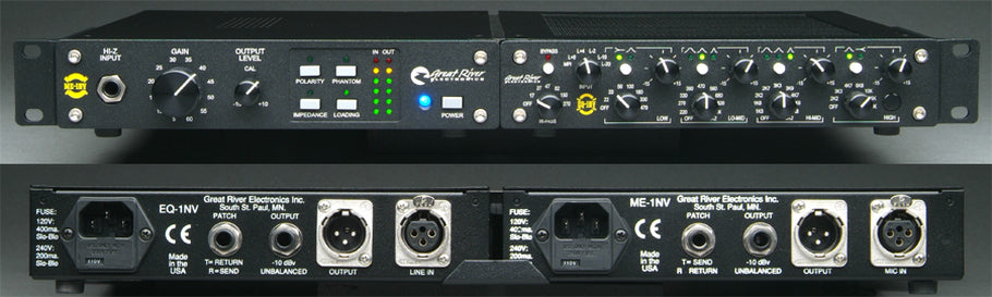 Great River MEQ-1NV Channel Strip – Tidepool Audio