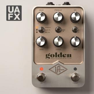 Universal Audio UAFX Golden Reverberator Vintage Reverb Effects Stompbox