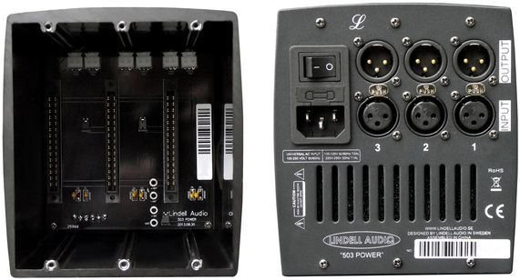 Lindell Audio 503 Power Three-Space Powered 500 Series Rack