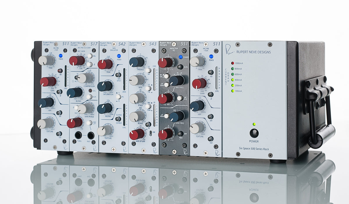 Rupert Neve Designs R6 Six Space 500 Series Rack – Tidepool Audio