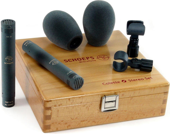 Schoeps Stereo Set MK 21 Wide Cardioid ST Stereo Microphone set