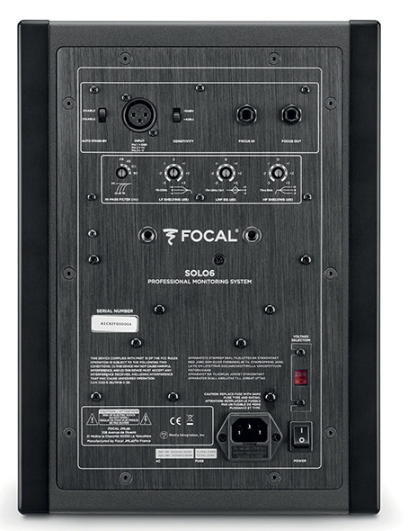Focal Solo6 Black ST6 Active Studio Monitor Pair Black – Tidepool Audio