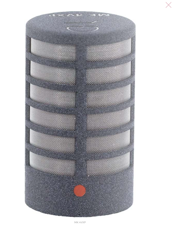 Schoeps MK 4XVP Side-Address Cardioid Capsule for Close Pickup