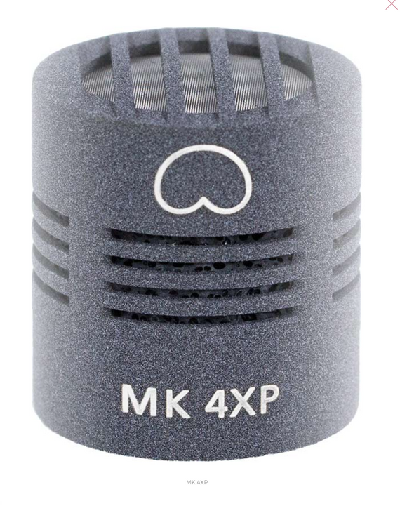 Schoeps MK 4XP Cardioid Microphone Capsule for Close Pickup