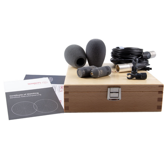 Schoeps Stereo-Set CMC1 K with MK4 Cardioid Capsules