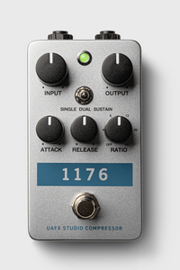 UAFX 1176 Studio Compressor Pedal – Tidepool Audio UAFX 1176 Studio Compressor Pedal – Tidepool Audio