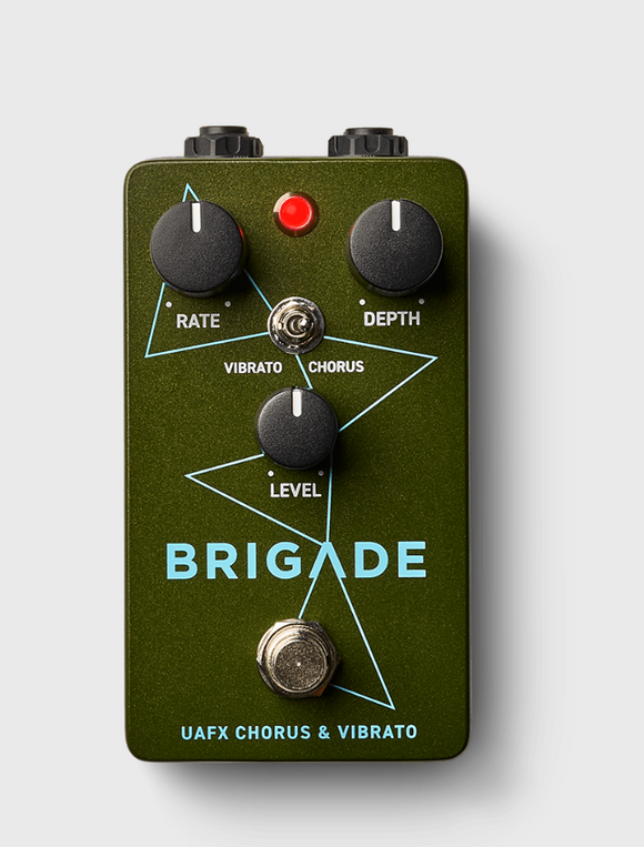fender vibrato pedal Brigade Chorus & Vibrato