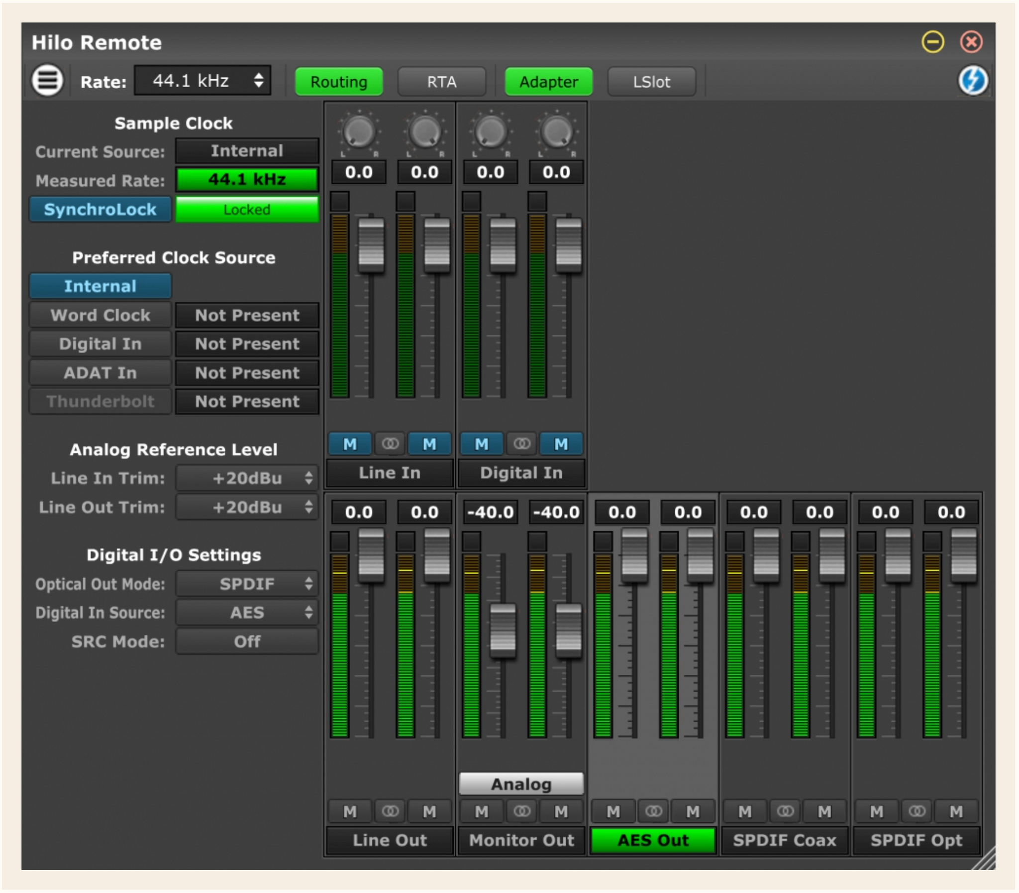 Lynx Studio Hilo 2 Audio Interface NEW – Tidepool Audio
