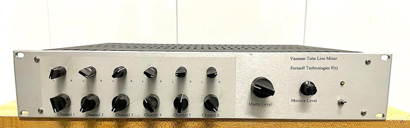 Forssell Custom Prototype 6x2 Line Level Solid-State Summing Mixer USED ITEM