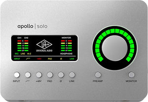 Universal Audio Apollo Solo Thunderbolt 3 Audio Interface Heritage Edition