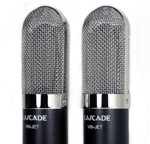 Cascade Vin-Jet Ribbon Microphones - Stereo Pair