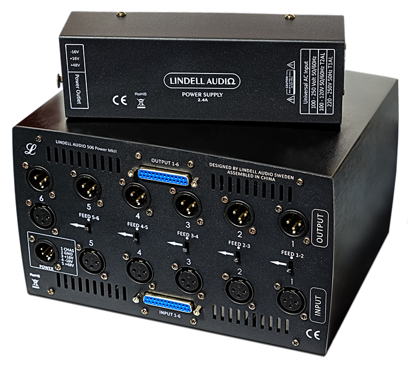 【2024A/W新作★送料無料】 Audio Lindell 506 Rack Series 500 Space Six MkII Power 配信機器・PA機器・レコーディング機器