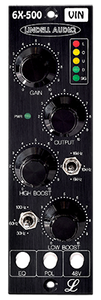 Lindell Audio 6X-500VIN 500 Series Mic Preamp/EQ
