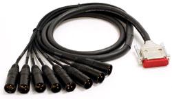 Mogami DB25-XLRM 8-Channel Analog Interface Cable 5 foot