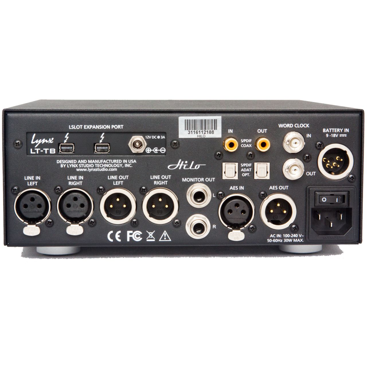Lynx Studio Technology Hilo Reference A/D D/A Converter System