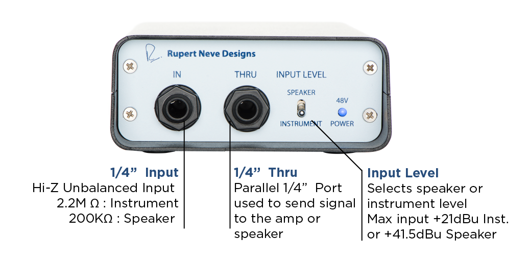 Rupert Neve Designs RNDI Active Transformer Direct Interface – Tidepool  Audio