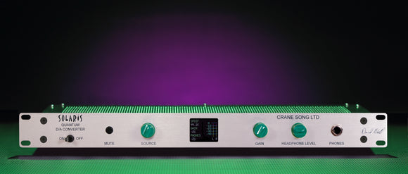 Crane Song Spider 8-channel Microphone Preamp & A/D Converter