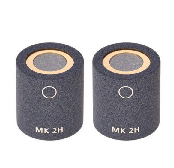 Schoeps MK 2H Omni microphone capsules with Mild elevation Matched Pair