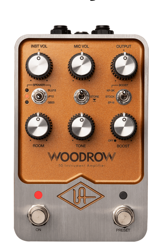 Universal Audio UAFX Woodrow '55 Amp Emulator Guitar Pedal