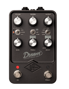 amp emulator pedal Universal Audio UAFX Dream '65 Reverb Amp Effects Pedal