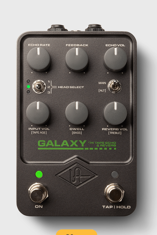 [モス]UAFX Galaxy 74 Tape Echo & Reverb Galaxy '74 Tape Echo & Reverb – Universal Audio