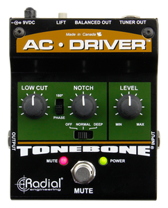 Radial AC Driver Acoustic Instrument Preamp