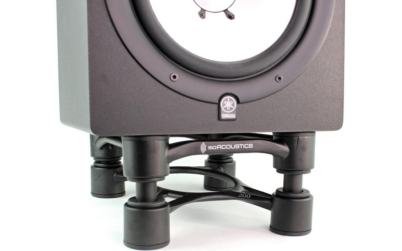 IsoAcoustics Aperta 200 Speaker Isolation Stands Black Pair 