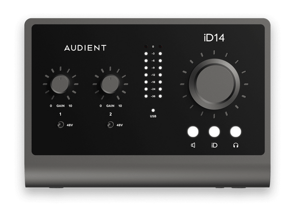 Audient iD14 Mk II 10 In/4 Out USB Audio Interface