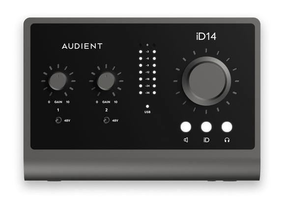 DTM・DAW AUDIENT ID14 MK2 Audient iD14 Mk II 10 In/4 Out USB Audio Interface