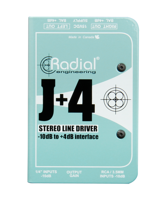 Radial J+4 Line Driver interface