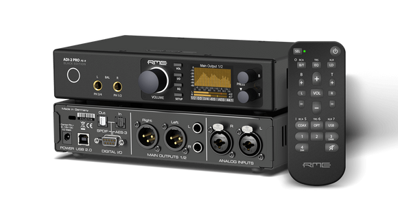 RME ADI-2 Pro FS R Black Edition 2-Channel PCM/DSD 768 kHz AD/DA Converter