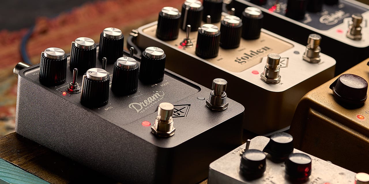 uad reverb pedal Universal Audio UAFX Dream '65 Reverb Amp Effects Pedal