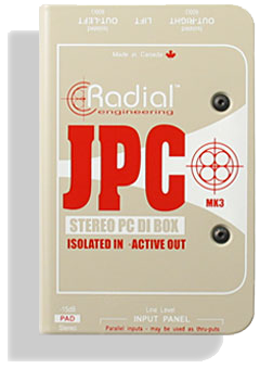 Radial JPC Computer Direct Box