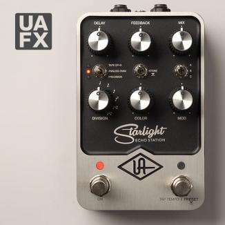 Universal Audio UAFX Starlight Echo Station Vintage Delay Effects Stompbox